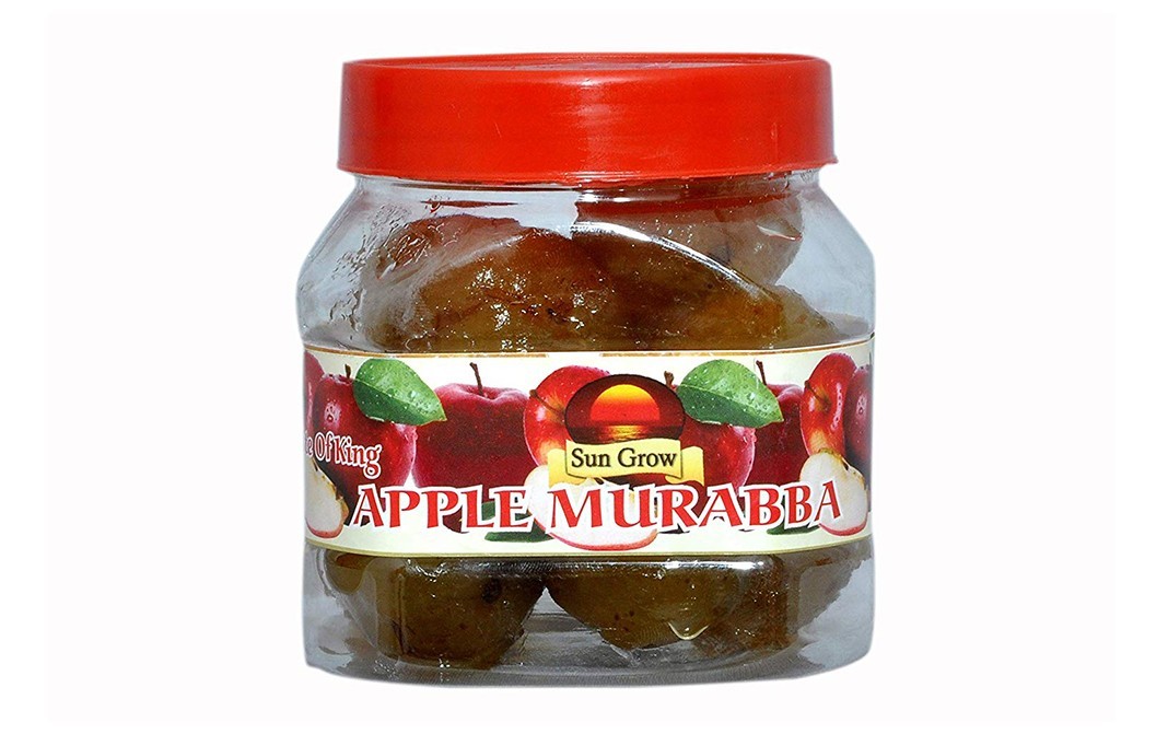Sun Grow Apple Murabba    Plastic Jar  500 grams